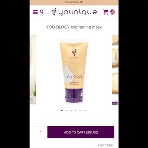 Younique Youology Brightening Mask